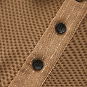 เสื้อเชิ้ตผู้ชายคุณภาพสูง แห้งเร็ว ดีไซน์ล่าสุด ผ้าถักเนื้อแน่น 100% ผ้าฝ้าย - Product Image 4