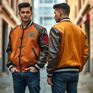 Chaqueta Universitaria Ligera de Satén, Impresión por Sublimación Personalizada, Uniforme Deportivo de Equipo, Chaqueta de Entrenador de Béisbol, Chaqueta Universitaria, Pedido al por Mayor - Product Image 5