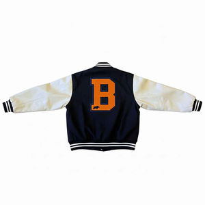 Chaqueta Universitaria Unisex Premium con Forro Acolchado Cálido y Resistente para Clima Frío, Uso en Equipos, Bordado Personalizado para Equipos Escolares - Product Image 2