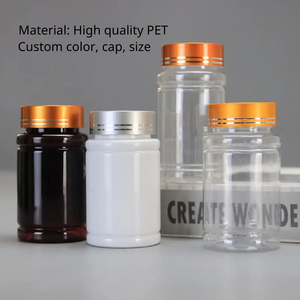 ขายส่ง OEM ODM 175ml ขวดยา PET ทรงกระบอกใสขนาดที่กําหนดเองผลิตในเวียดนามสําหรับบรรจุภัณฑ์ - Product Image 3