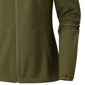 Veste de sport softshell pour femme, imperméable, avec col rabattu, tendance et fonctionnelle, imprimée, tricotée - Product Image 3