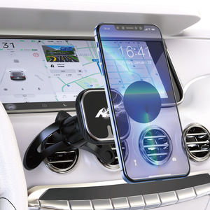 Soporte para teléfono con ventilación de aire portátil negro de la Soporte para teléfono móvil nuevo Soporte para coche Soporte para teléfono multifunción - Product Image 5