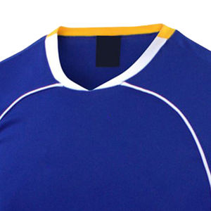 Uniforme de fútbol personalizado Unisex, conjunto de uniforme de fútbol de secado rápido con tela de poliéster de alta calidad - Product Image 2