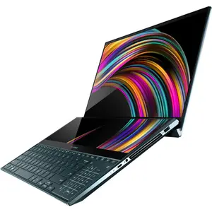 Toptan satış ücretsiz kargo yeni bir SUS 15 6 ZenBook Pro Duo UX581GV çoklu dokunmatik Laptop göksel mavi