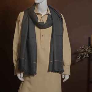Men Winter Wool <b>Shawl</b> Soft Warm Breathable Traditional Solid Color Daily Wear <b>Wrap</b> - Product Image 6