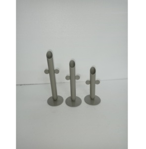 Forged Metal Christmas <b>Candle</b> <b>Holder</b> with Minimalist Scandinavian Design Handmade & Heat Resistant for Home Decor - Product Image 3
