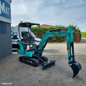 NUEVA MINIEXCAVADORA ELÉCTRICA SUNWARD SWE20FED, 4 a 6 Horas de Autonomía, Techo, Ancho de Vía Variable, Orugas de Goma, Cargador - Product Image 2