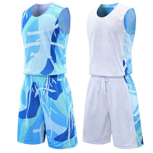 ชุดบาสเก็ตบอลสำหรับใส่ในฤดูร้อนชุดบาสเก็ตบอลโลโก้ตามสั่ง - Product Image 5