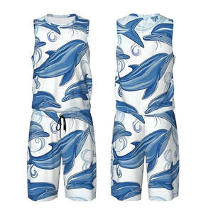 Maillot de basket-ball pour hommes Impression par sublimation Tissu en maille à séchage rapide Uniforme sportif d'équipe professionnelle Léger Respirant OEM ODM Logo personnalisé - Product Image 1