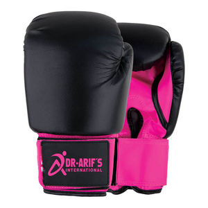 ถุงมือชกมวย12ออนซ์สีแดง/สีดำสำหรับผู้ใหญ่ถุงมือหนังแบบผูกเชือกออกแบบโลโก้ได้ตามต้องการ - Product Image 4