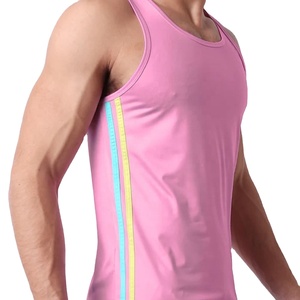 Débardeur pour homme avec impression par sublimation, polyester léger, tissu respirant, chemise personnalisée pour homme, commandes en gros disponibles - Product Image 2