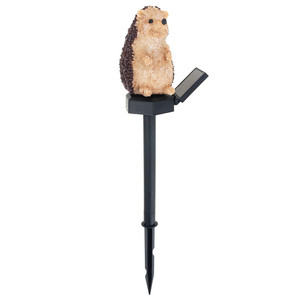 Solar-powered hedgehog lamp, garden <b>LED</b> <b>light</b> with dusk <b>sensor</b>. - Product Image 2