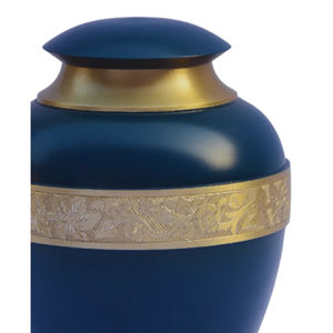 Fabrique et Sup [pinces d'urnes de crémation pour les cendres humaines Urnes funéraires classiques en métal pour adultes Urnes en émail de meilleure qualité - Product Image 6