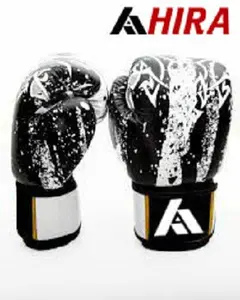 Gants de boxe en cuir véritable Ahira Spo/gamme professionnelle/qualité supérieure