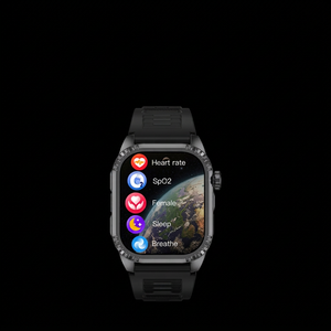Montre connectée Sower DS8, écran AMOLED de 1,95 pouce, étanche IP67, assistant vocal Bluetooth, tracker de fitness, unisexe - Product Image 5