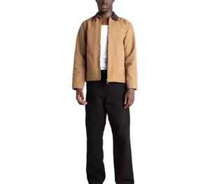 Ropa de trabajo de lona personalizada chaquetas pesado invierno Casual transpirable hombres carreras fabricante chaqueta de trabajo - Product Image 3