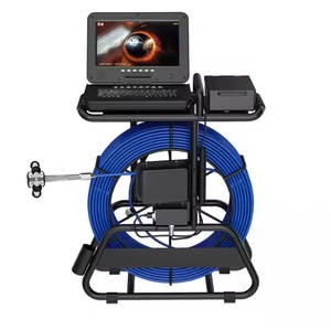 Caméra d'inspection de canalisations et d'égouts en acier inoxydable 10 pouces 1080P à auto-nivellement pour la détection des eaux souterraines - Product Image 3