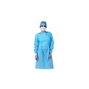 Batas no tejidas de alta calidad, bata de aislamiento médico desechable aislada, impermeable para uso médico - Product Image 6