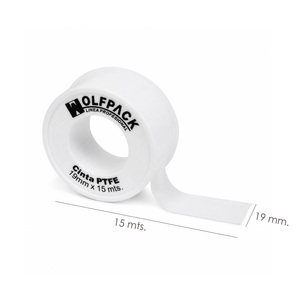 Nastro PTFE Wolfpack 19 mm x 15 m (Confezione da 10 rotoli) - Product Image 2