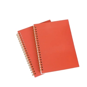 Cuadernos encuadernados con alambre impresión tapa dura o tapa blanda espiral A5 personalice su diseño barato a granel - Product Image 1