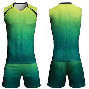 Uniforme de voleibol personalizado de calidad superior Conjuntos de tarifa caliente con logotipos privados El mejor material para su propio estilo Técnicas impresas - Product Image 1