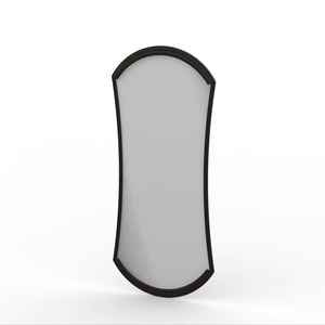 Espejo de pared de metal sofisticado moderno hecho a mano eleva tu espacio vital con esta elegante pieza decorativa - Product Image 1