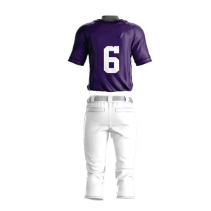 Uniforme de baseball unisexe respirant à séchage rapide, couleur personnalisée, 100% polyester, service OEM, THT WEARS - Product Image 6