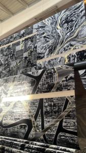 Tapis turc Adiva Home 100% polypropylène, résistant aux plis, à poils moyens, tapis de cuisine pas cher - Product Image 3