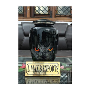 Suministros funerarios de metal Urnas de cremación Urnas de aluminio de cremación para adultos de alta calidad para cenizas humanas de la India a precio de fábrica - Product Image 1