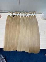 Extensions de cheveux humains naturels lisses en vrac, longueur 6-30 pouces, qualité 9A, pour tissage
