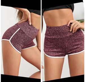 Shorts de sport d'été taille haute pour femmes pantalons élastiques décontractés en coton respirant ceinture réglable shorts pour femmes - Product Image 2