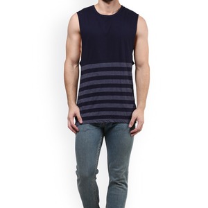 Camiseta sin Mangas Unisex de Alta Calidad, Estilo Urbano, para Hombre, de Algodón, Holgada, Deportiva, de Color Sólido, Transpirable, Informal, Último Modelo - Product Image 4