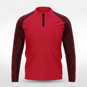 <b>Men's</b> Reversible Quarter Zip <b>Long</b> <b>Sleeve</b> Athletic Shirt Lightweight Sport Wear for Training Fitness <b>Running</b> Outdoor Casual Use - Product Image 3