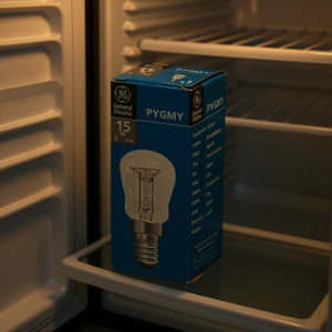 GE 15W E-14 Clear Bulb-Shaped <b>Lamp</b> Conventional 15W for Refrigerator & <b>Projector</b> 1 Piece - Product Image 3