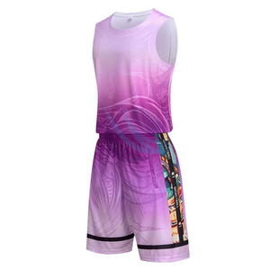 Uniforme de basket-ball respirant meilleur prix uniforme de basket-ball bon matériel uniforme de basket-ball de conception professionnelle abordable - Product Image 2