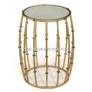 Table d'appoint géométrique de style design européen pour l'intérieur et l'extérieur Fabricant et grossiste de meubles de maison à prix personnalisé - Product Image 2