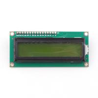Placa de Desarrollo LCD 1602A 2004A con Pantalla Azul, Amarilla y Verde, Retroiluminación de 5V, Interfaz I2C, Compatible con Modelos 12864B