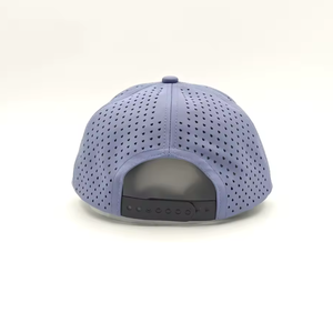 Gorra de golf impermeable con cuerda, al por mayor, con logo bordado personalizado 2D, gorras de béisbol estilo papá de 5 paneles, ajustables con cierre a presión, suministro OEM ODM - Product Image 3