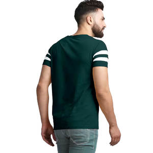 Nouveau décontracté mode chemise Style personnalisé hommes à manches courtes t-shirt bonne qualité haute rue porter hommes t-shirts fabriqués au Pakistan - Product Image 6