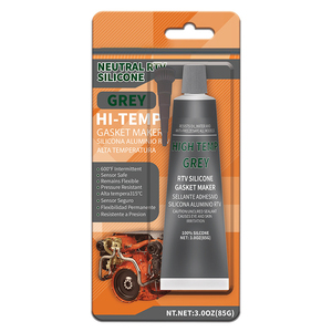 Sellador de Silicona RTV Gris Rígido de Alto Torque, Seguro <span class=keywords><strong>para</strong></span> Sensores, No Corrosivo, Resistente a Vibraciones, 3 oz - Product Image 4