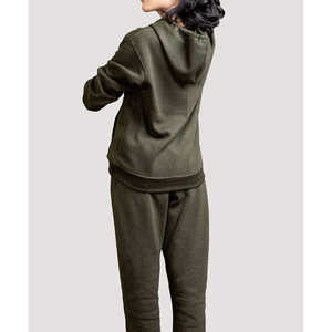 Chándal Deportivo para Mujer de Color Liso, Ropa Deportiva Urbana, Nuevo Modelo, Chándal Informal Personalizado para Adultos, 100% Algodón - Product Image 3