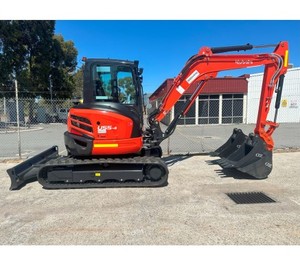 Pour excavatrice sur chenilles U55-4 (5,5T) ZERO SWING, moteur et boîte de vitesses Perkins haute efficacité avec pompe et moteur - Product Image 6