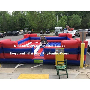 Toro de rodeo mecánico <span class=keywords><strong>inflable</strong></span>, de alta calidad, en venta - Product Image 3