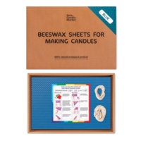 Sotacandlemarket K2 Kit de Fabricación de Velas para Niños, Gama de Más de 48 Colores Azules, Juguete Educativo
