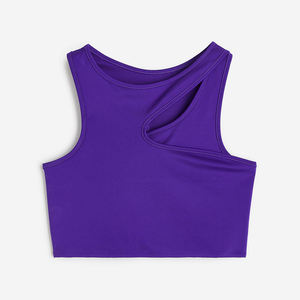 Venta al por mayor nuevo estilo 90% poliéster 10% Spandex correr Yoga Sujetador deportivo gimnasio ropa de entrenamiento desgaste - Product Image 6