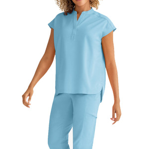 พยาบาลโรงพยาบาลผู้หญิงที่มีคุณภาพพรีเมี่ยมขายส่งทุกสีและขนาดง่ายต่อการสวมใส่ทำจากโพลีเอสเตอร์ - Product Image 1