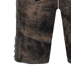 ชุดบาวาเรียนมาใหม่สำหรับผู้ชาย กางเกงขาสั้น Lederhosen แบบดั้งเดิมสำหรับเทศกาล Oktoberfest กางเกงขาสั้นสั่งทำพิเศษ - Product Image 3
