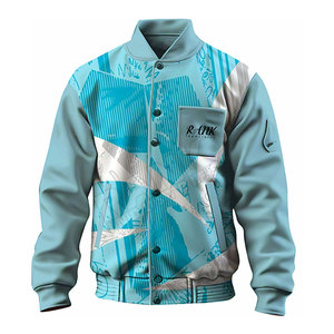 Bulk Quantity Available Custom Logo Stand Collar Front Logo Breathable Eco-Friendly Lightweight Letterman Winter <b>Jacket</b> - Product Image 1