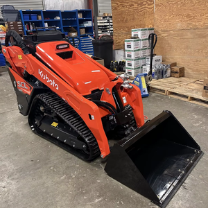 Mini Kubota SCL1000 Crawler Skid Steer Loader Maquinaria de construcción Stand-On Mini Skid Steer para la venta - Product Image 1