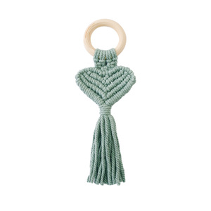 Vente en gros de nouveaux ronds de serviette en macramé faits à la main pour la décoration de table accessoires de fête de mariage - Product Image 5
